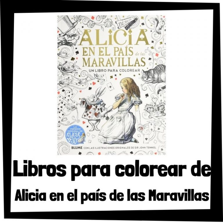 Lee más sobre el artículo Libros para colorear de Alicia en el país de las Maravillas