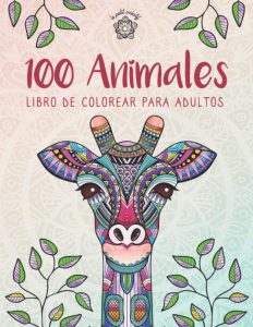 Libro Para Colorear De 100 Animales De 100 Páginas – Los Mejores Libros Para Colorear De Caballos Y Animales