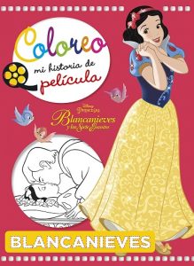 Libro Para Colorear De Blancanieves De Disney De 48 Páginas De Mi Historia