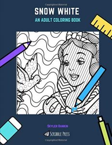 Libro Para Colorear De Blancanieves Y Los 7 Enanitos De 60 Páginas De Disney