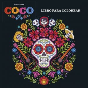 Libro Para Colorear De Coco De 96 Páginas. Los Mejores Libros Para Colorear De Coco De Disney