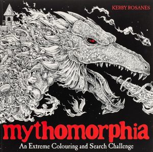 Libro Para Colorear De Mythomorphia De 96 Páginas De Los Mejores Dibujos De Dragones 2