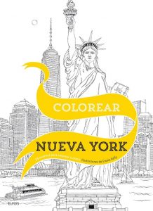 Libro Para Colorear De Nueva York De 20 Páginas. Los Mejores Libros Para Colorear De Ciudades Del Mundo