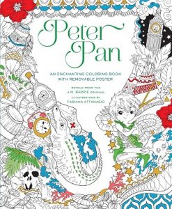 Libro Para Colorear De Peter Pan De 40 Páginas De Disney
