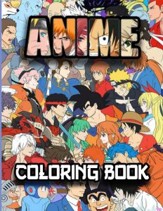 Libro para colorear de animes y mangas de 101 paginas Los mejores libros para colorear de Ataque a los titanes