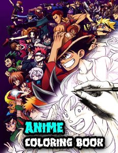 Libro para colorear de animes y mangas de 107 paginas Los mejores libros para colorear de My Hero Academia