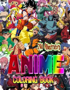 Libro para colorear de animes y mangas de 240 paginas Los mejores libros para colorear de My Hero Academia