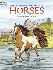 Libro Para Colorear De Caballos De 32 Páginas – Los Mejores Libros Para Colorear De Caballos Y Animales