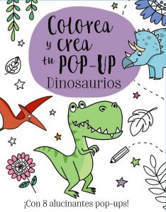 Libro Para Colorear De Dinosaurios De 8 Páginas – Los Mejores Libros Para Colorear De Dinosaurios