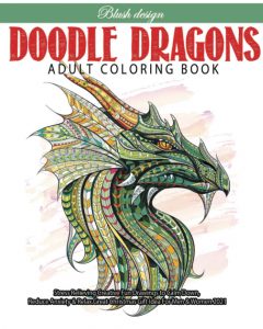Libro Para Colorear De Dragones De 50 Páginas De Los Mejores Dibujos De Dragones