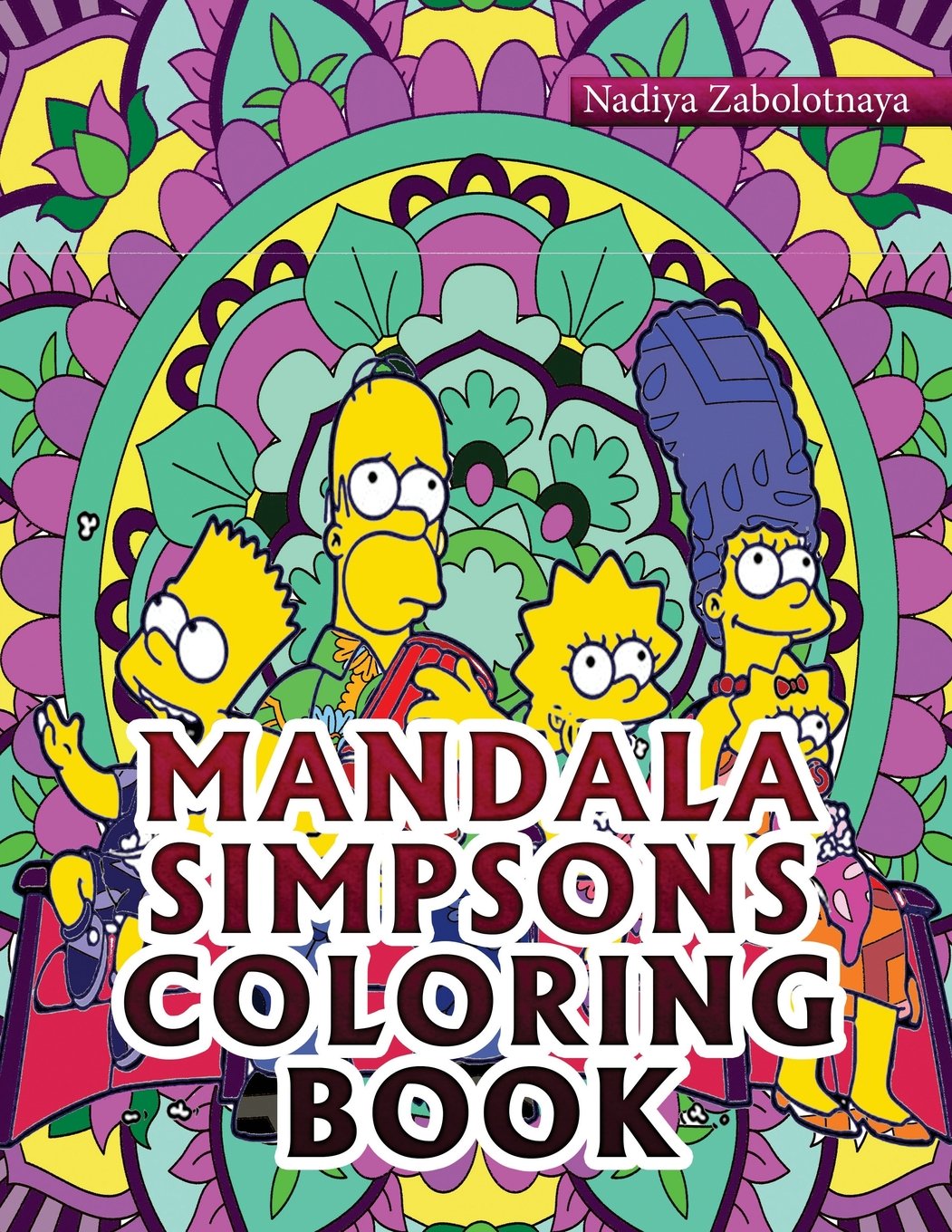 Libros para colorear de los Simpsons - Libros para colorear
