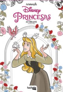 Libro para colorear de princesas de Disney de 60 paginas Los mejores libros para colorear de princesas de Disney