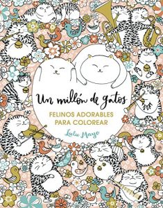 Libro Para Colorear De Un Millón De Gatos De 64 Páginas – Los Mejores Libros Para Colorear De Gatos Y Animales