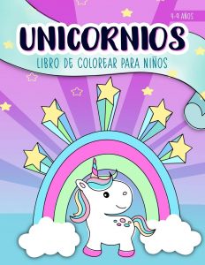 Libro para colorear de unicornios de 68 paginas Los mejores libros para colorear de unicornios