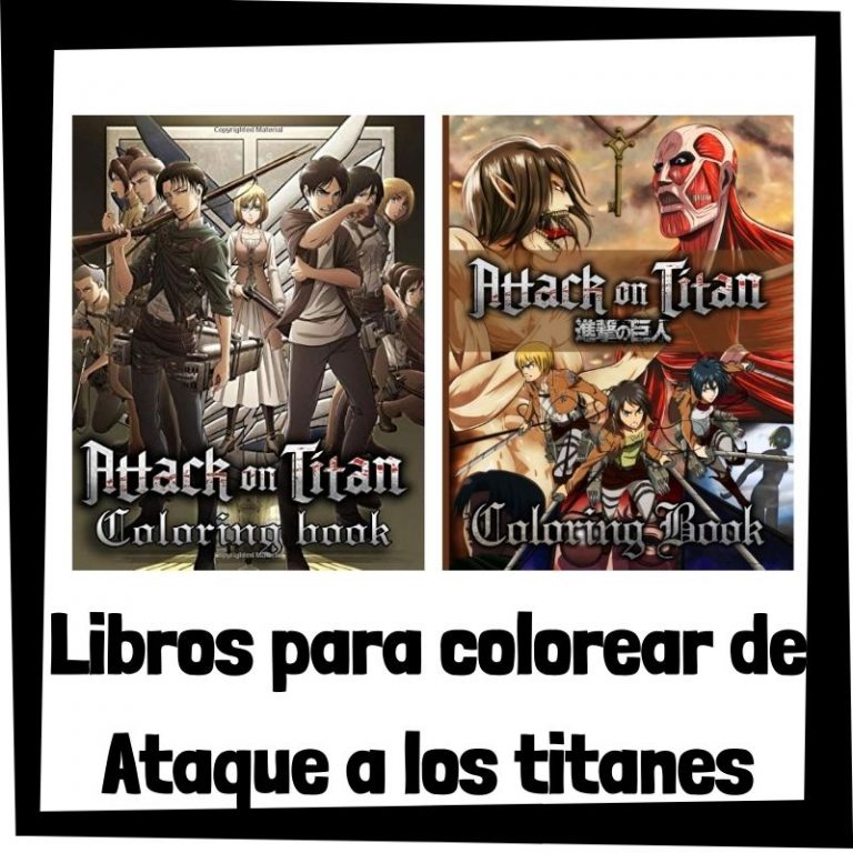 Lee mÃ¡s sobre el artÃ­culo Libros para colorear de Ataque a los titanes