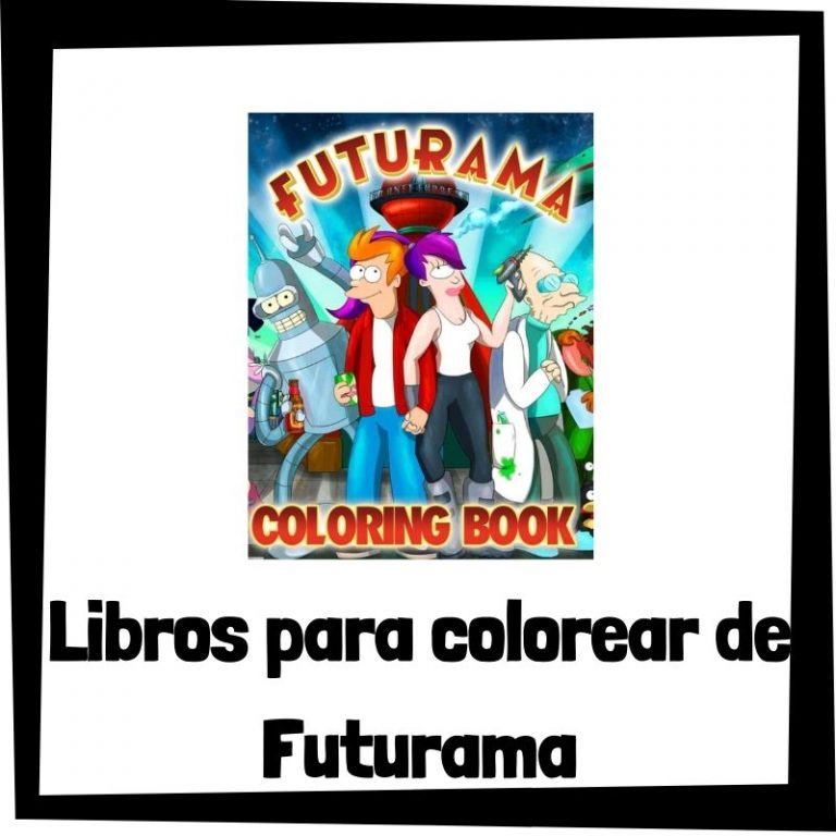 Lee más sobre el artículo Libros para colorear de Futurama