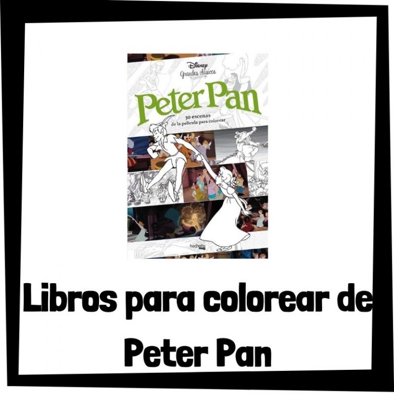 Lee más sobre el artículo Libros para colorear de Peter Pan