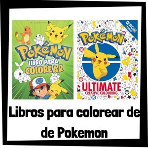 Lee más sobre el artículo Libros para colorear de Pokemon