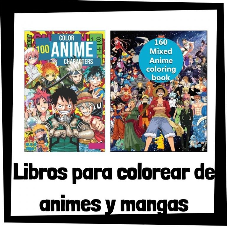 Lee más sobre el artículo Libros para colorear de animes y mangas