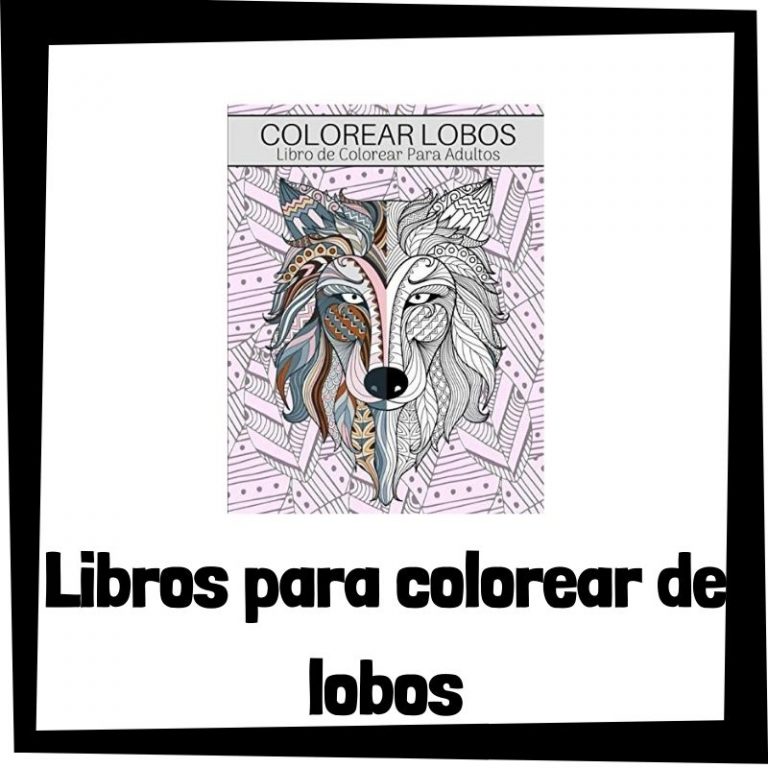 Lee más sobre el artículo Libros para colorear de lobos