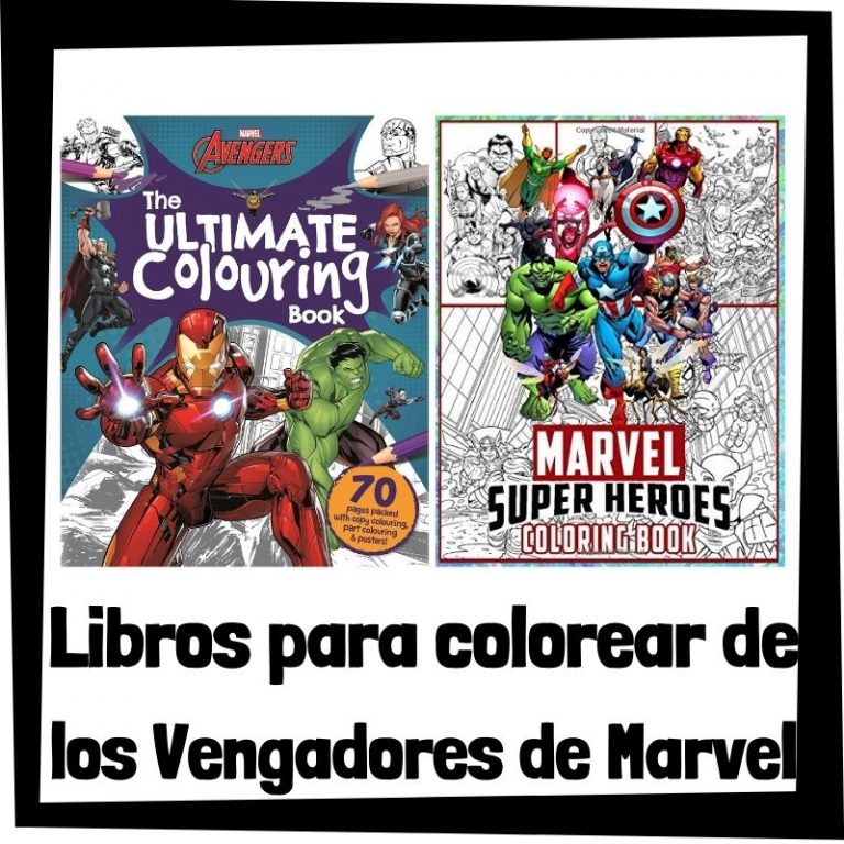 Lee mÃ¡s sobre el artÃ­culo Libros para colorear de los Vengadores de Marvel