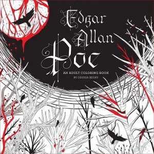 Libro Para Colorear De Edgar Allan Poe De 96 PÃ¡ginas. Los Mejores Libros Para Colorear Sangrientos De Miedo