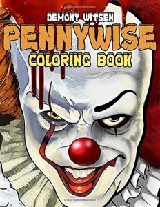 Libro Para Colorear De Pennywise De 20 PÃ¡ginas. Los Mejores Libros Para Colorear Sangrientos De Miedo