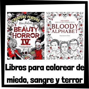 Lee mÃ¡s sobre el artÃ­culo Libros para colorear de miedo, sangre y horror para adultos
