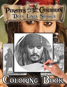 Libro Para Colorear Spiroglyphics De Piratas Del Caribe