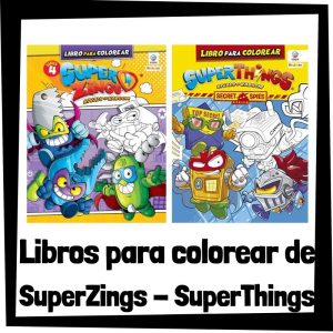 Lee más sobre el artículo Libros para colorear de Superthings – Superzings