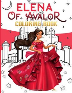 Coloring Book De Elena Of Avalor De 50 Páginas