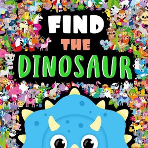 Libro De Find De Dinosaur De 24 Paginas. Libro De Buscar Y Encontrar Dinosaurios