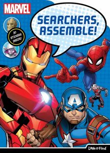 Libro De Look And Find De Avengers De 24 Paginas. Libro De Buscar Y Encontrar A Marvel