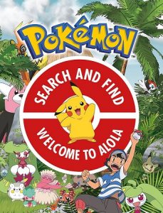 Libro De Search And Find De Pokemon Alola De 24 Paginas. Libro De Buscar Y Encontrar De Pokemon