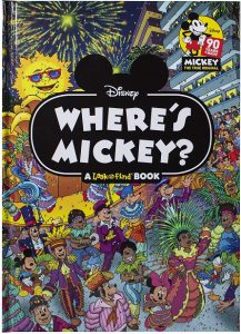 Libro De Where Is Mickey De 48 Paginas. Libro De Buscar Y Encontrar A Mickey Mouse