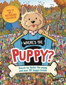 Libro De Where Is The Puppy De 48 Paginas. Libro De Buscar Y Encontrar Animales