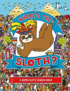 Libro De Where Is The Sloth De 48 Paginas. Libro De Buscar Y Encontrar Animales