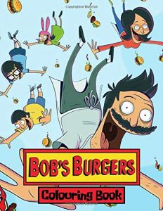 Libro De Colorear De Bobs Burgers De 110 Páginas
