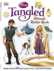Libro De Pegatinas De Enredados De Rapunzel De Disney