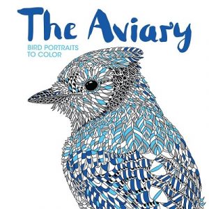 Libro Para Colorear De Aviary De Pájaros De 35 Páginas