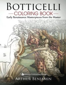 Libro Para Colorear De Botticelli De 24 Páginas