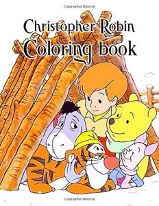 Libro Para Colorear De Christopher Robin De 100 Páginas De Disney