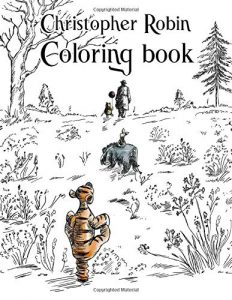 Libro Para Colorear De Christopher Robin De 50 Páginas De Disney