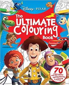 Libro Para Colorear De Disney Pixar De 70 Paginas