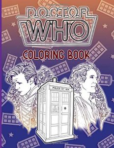 Libro Para Colorear De Doctor Who De 100 Paginas
