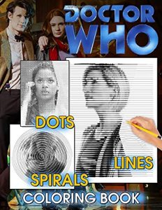 Libro Para Colorear De Doctor Who De 100 Paginas De Espirales