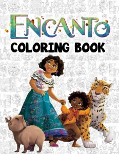 Libro Para Colorear De Encanto De Disney De 40 Páginas