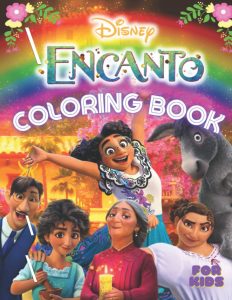 Libro Para Colorear De Encanto De Disney De 50 PÃ¡ginas