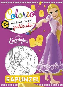 Libro Para Colorear De Enredados De Rapunzel De Disney De 48 Páginas De Mi Historia