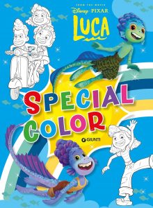 Libro Para Colorear De Luca De Disney De 128 Páginas De Pixar